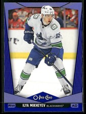 2024-25 O-Pee-Chee #270 Ilya Mikheyev Chicago Blackhawks Blue Border Hockey Card