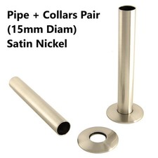 Thermostatic TRV Angled/Corner/Straight Lockshield Radiator Valves Set One Pair