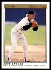 1991 O-Pee-Chee Premier Cory Snyder Chicago White Sox #113