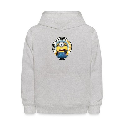 Minions Quote Here To Cause Mayhem Kids' Hoodie