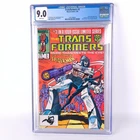 Transformers #3 Comic Marvel Comics CGC Graded 9 White Pages Starring Spider-Man