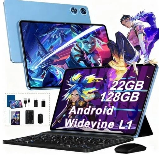 2025 Neueste Tablet 10.1 Zoll Android Octa-Core 22GB RAM+128GB ROM ( 2TB TF )... - Bild 4 von 4