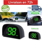 Compteur de vitesse GPS numérique universel moto voiture vélo HUD 2 pouces