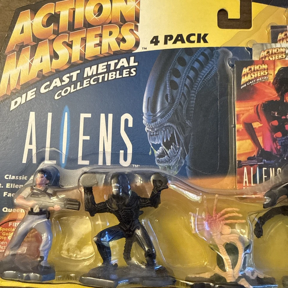 Kenner 1994 Figuras de Acción Masters Die Cast Paquete de 4 Aliens  Foto 3 de 4