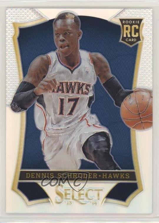2013-14 Panini Select Silver Prizm Dennis Schroder #164 Rookie RC 2r7
