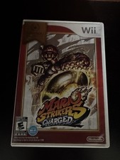 Mario Strikers Charged (Nintendo Wii, 2007) Nintendo Selects Complete CIB
