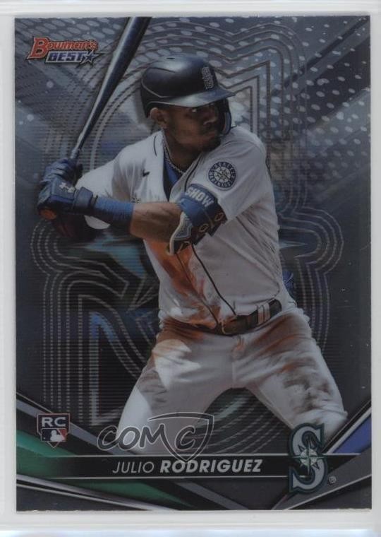 2022 Bowman's Best Julio Rodriguez #23 Rookie RC 0i4k