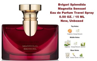Bvlgari SPLENDIDA MAGNOLIA SENSUEL Eau de Parfum Spray 0.50 OZ NEW.NO.BOX