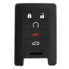 Key Fob Remote Skin 5b Shell Case Cover for Cadillac OUC6000066
