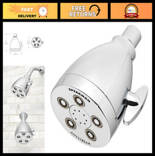 Stylish Chrome Shower Head, 2.0 GPM, Anystream Design for Modern Bathrooms