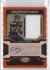 2025 Certified Freshman Fabric Mirror Signatures Orange Elijah Arroyo Auto 0y9k