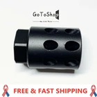 Muzzle Brake 1/2x28 TPI Compensator For 9mm Glock