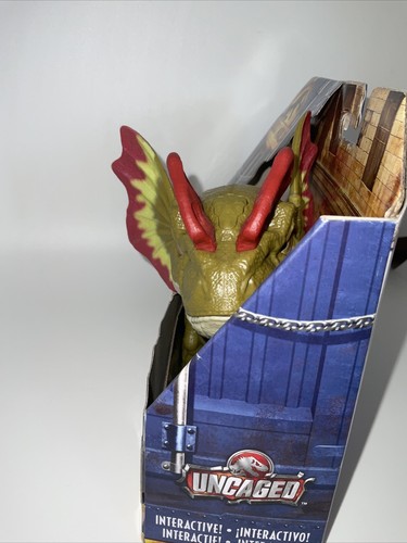 Jurassic World Dominion Uncaged Rowdy Roars Dilophosaurus Dinosaur 2022 - New - Picture 9 of 9