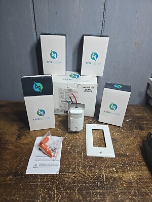 4-Pack In-Wall PIR Motion Sensor Switches: UL Certified, Neutral Wire, Vac & OCC