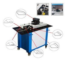 220V Seam Lock Forming Machine Heavy Duty Sheet Metal Roll Square Hem Seam 1.5KW
