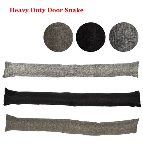 Window Draft Snake Heavy Duty Door Snake Sausage Draft Stopper Weather Seal Draught Wind ...
