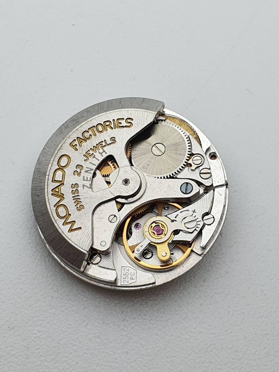 Zenith Movado 2562 PC Movement Works Parts
