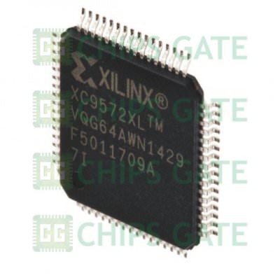 1PCS XC9572XL-10VQG64I IC CPLD 72MC 10NS 64VQFP Xilinx