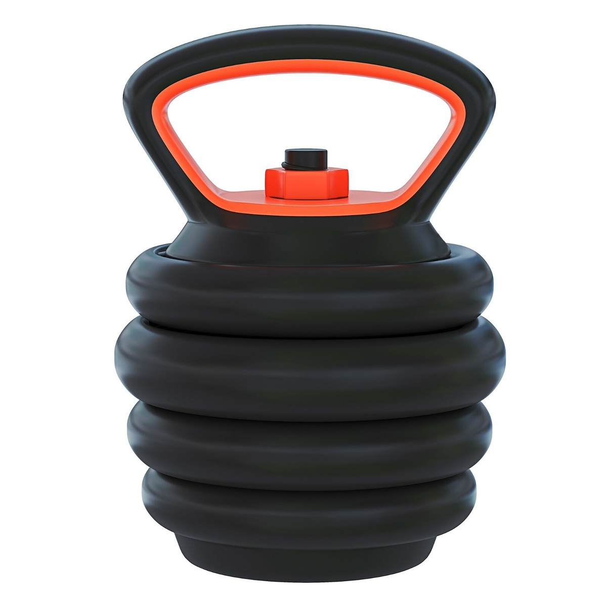 Set 6 In 1 Kettlebell E Manubri Regolabili 15kg, Burakh, Per Palestra E Pesi