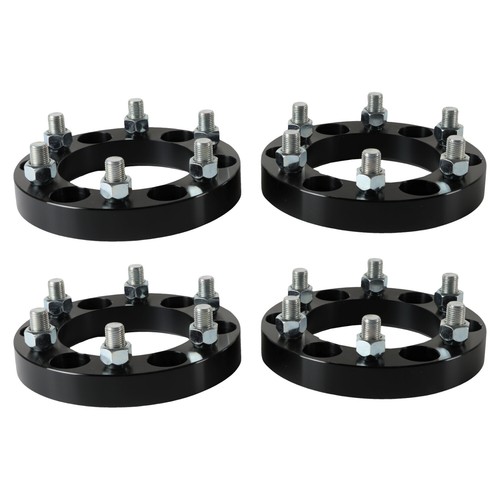 6 Lug For Chevy Suburban 1500 GM Wheel Spacers Adapters | 6x5.5 to 6x5.5 14x1.5 - Picture 4 of 11