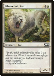 Silvercoat Lion - Magic 2013 (M13) #35 Common