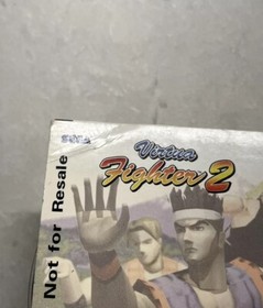 Virtua Fighter 2 + Daytona USA Not For Resale (Sega Saturn, 1995) Tested Bundle