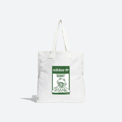 adidas Originals x Disney Kermit Shopper Bag White RRP £25