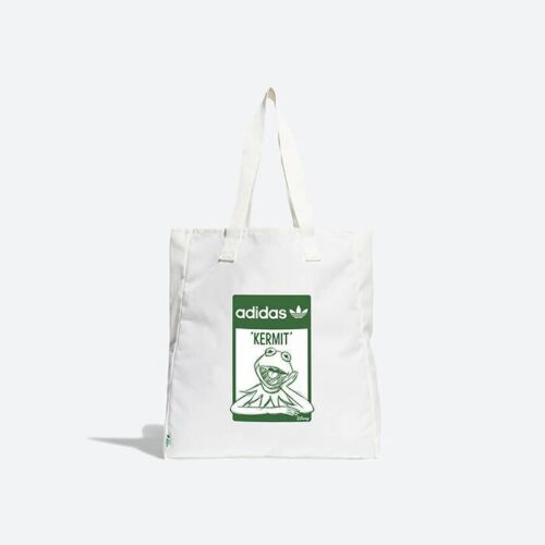 adidas Originals x Disney Kermit Shopper Bag White RRP £25 Brand New GQ3291  - Photo 1 sur 10