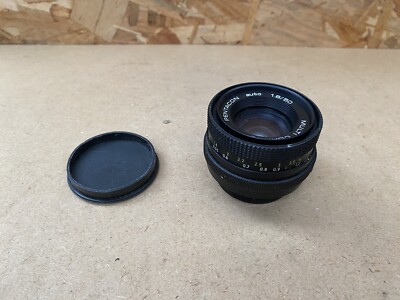 Altes Objektiv Pentacon 50mm F1.8 Auto Multi Coating Kamera #B744