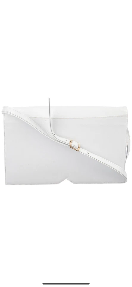 Bruno Magli Cuero Convertible Bolso de Mano Bandolera Bolso de Hombro Foto 4 de 4