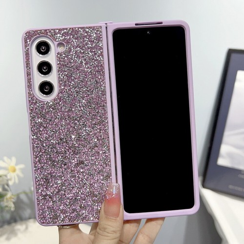 For Samsung Galaxy Fold5 Fold4 Fold3 Shockproof Glitter Bling Back Case Cover - Picture 18 of 18