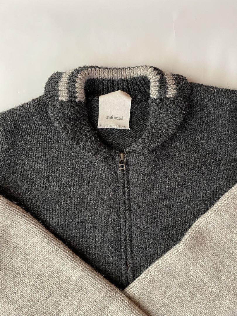refomed STADIUM KAUCHIN KNIT - charcoal