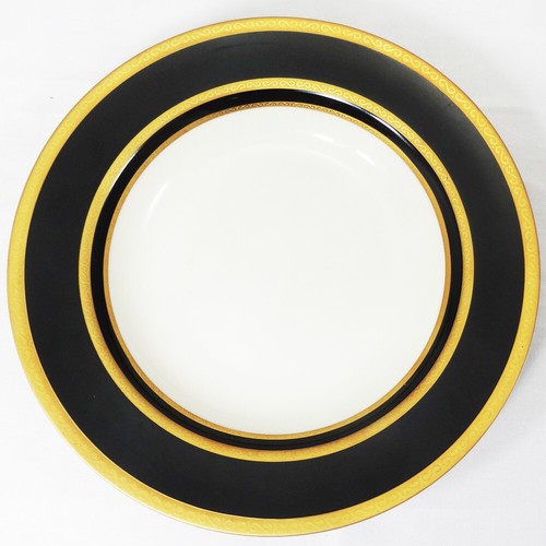 AMBASSADOR BLACK by Mikasa 5 Piece Place Setting NEW NEVER USED made in Japan - Picture 22 of 24