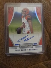 2016 ROOKIES & STARS LONGEVITY SIGNATURES TRUE BLUE CODY CORE AUTOGRAPH RC #/49