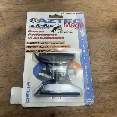 DELTA AZTEC Mag Brake Pads Threaded Shoes
