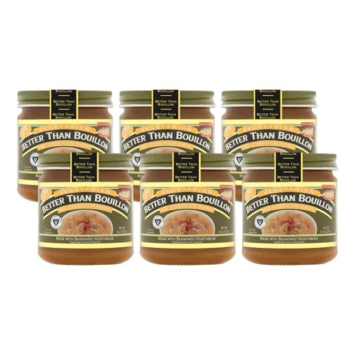 Besser als Bouillon Bio Vegetarisch ohne Hühnerbasis - 8 Unzen - 6er Pack Ablaufdatum 07/25