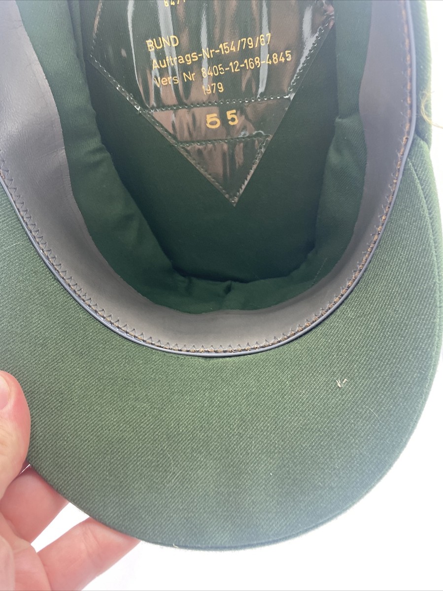 Vintage Alkero Albert Kempf KG 1979 military service hat cap Vintage Alkero Albert Kempf KG 1979 military service hat cap