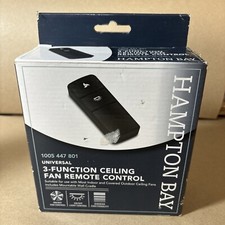 Hampton Bay 98130 Remote Control - Black for sale online | eBay