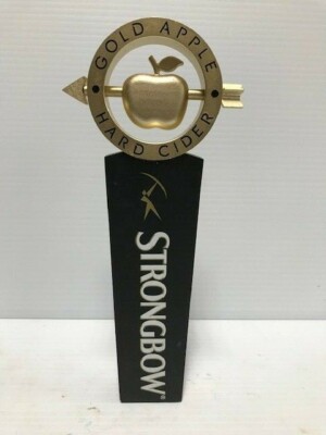 Strongbow ''Gold Apple'' Hard Cider Tap Handle (Used)  (FC-91-1 T0141)