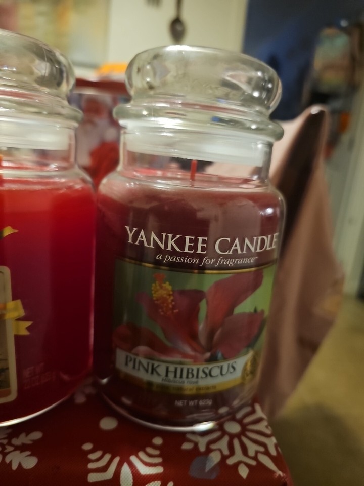 Bougie Yankee Candle Black Label 22 Oz (623g) - Parfum Raspberry Sorbet, Neuf