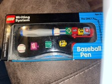 2001 Brand New Lego Writing System Pen Sport Baseball Sports Pen