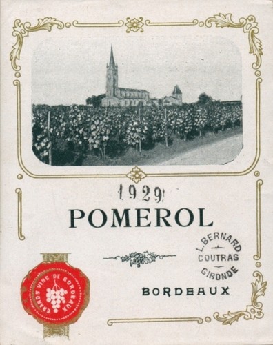 Etiquettes vin Bordeaux Saint Estèphe 1911 Giscours 1933