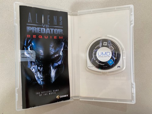 ALIEN VS PREDATOR REQUIEM SONY PSP GAME COMPLETE - Picture 3 of 4
