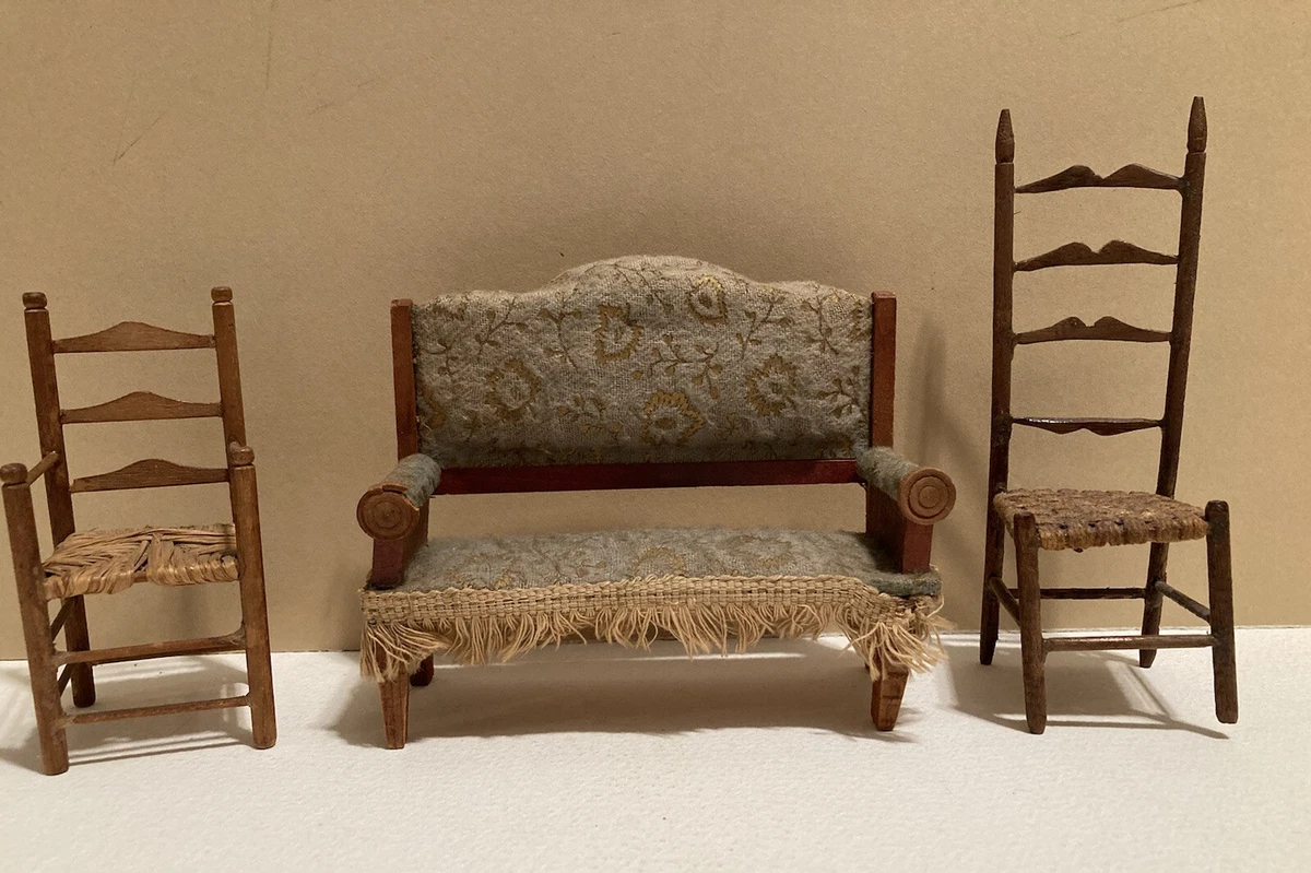 Antique cheap doll chairs