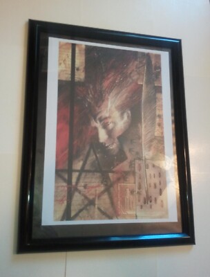 John Constantine: Hellblazer #1 Poster FRAMED (1988) by Dave