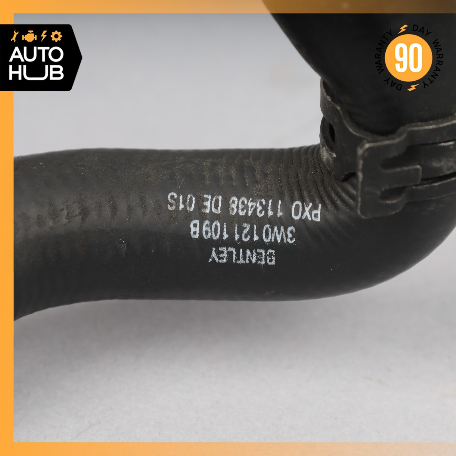 03-13 Bentley Continental GT GTC Flying Spur Coolant Water Hose Tube Pipe OEM