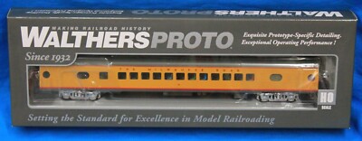 HO Scale - WALTHERS PROTO 920-9142 MILWAUKEE ROAD 85' 52 Seat Coach Car - DELUXE