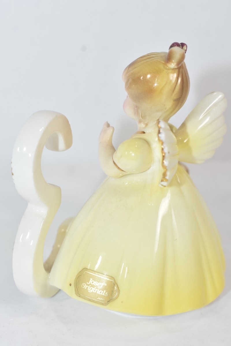 ♡エンジェル♡ Vintage Josef Originals 3rd Year Birthday Angel - Japan Sticker