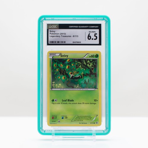 Snivy graded CGC 6.5 for sale on eBay