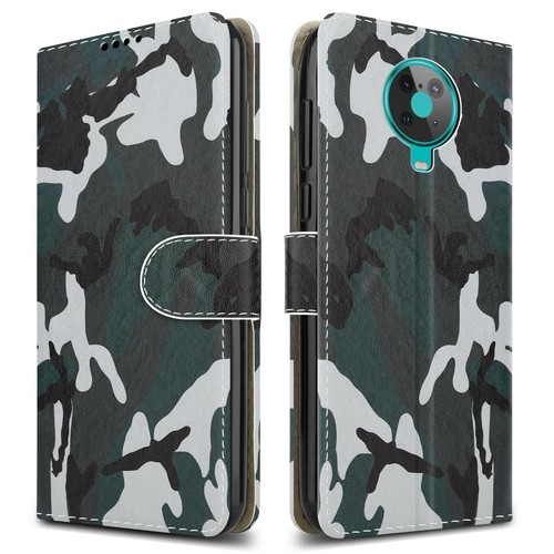 For Nokia G10 Leather Wallet Case Magnetic Flip Stand Phone Cover + Screen Guard - Picture 19 of 20